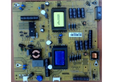 17IPS19-5, 23140225, VESTEL SATELLITE 39PF5025 39"LED TV, 39PF5065 39" LED TV, Power board 17IPS19-5, 23140225, VESTEL SATELLITE 39PF5025 39"LED TV, 39PF5065 39" LED TV, Power board